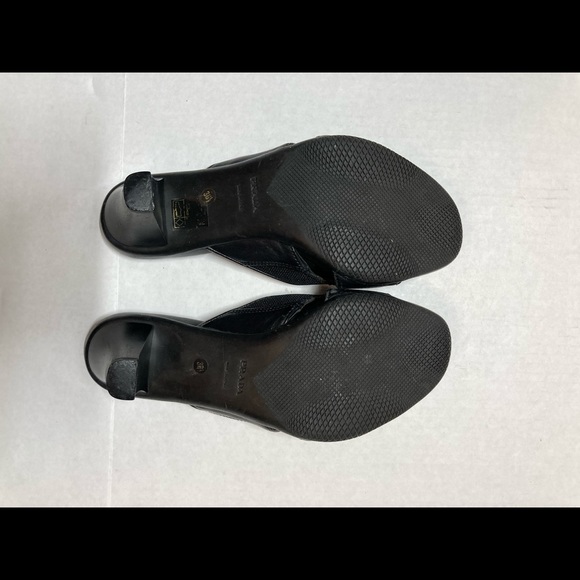 ❤️ Prada Small Heel Sandals Size 36.5 - Picture 8 of 10